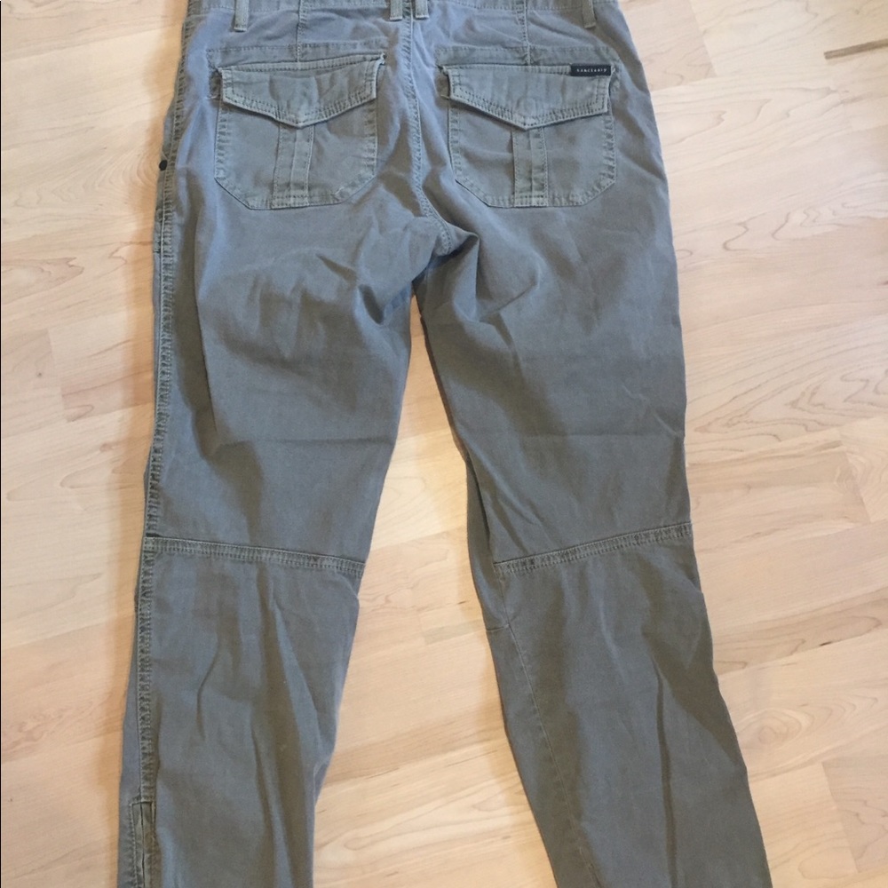 Green joggers